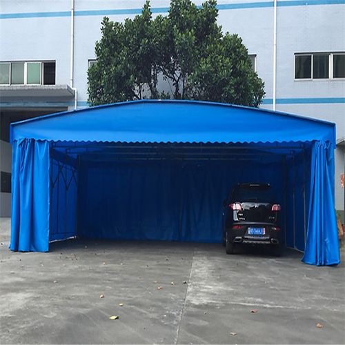 【江蘇揚(yáng)州市倉庫搭簡易棚折疊式遮陽棚室外雨篷鋼結(jié)構(gòu)雨棚多少錢】- 
